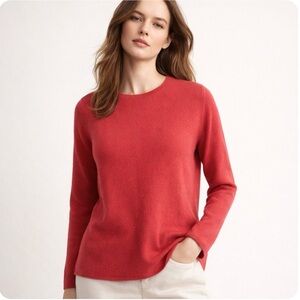 Michael Kors Vibrant Red Crew Neck Sweater